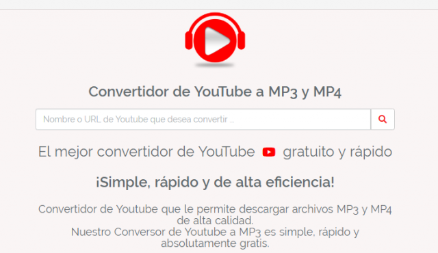convertidor de youtube a mp3 mp4 gratis online